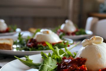 Caponata met burrata