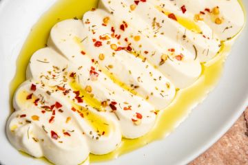 Zelfgemaakte ricotta